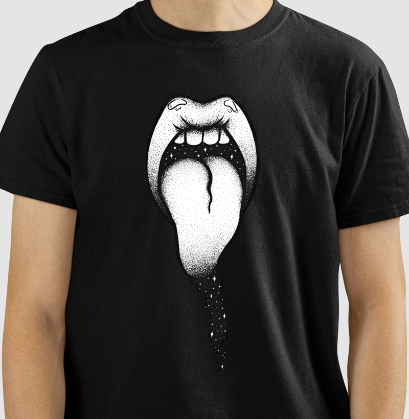 Mouth salivating outer space