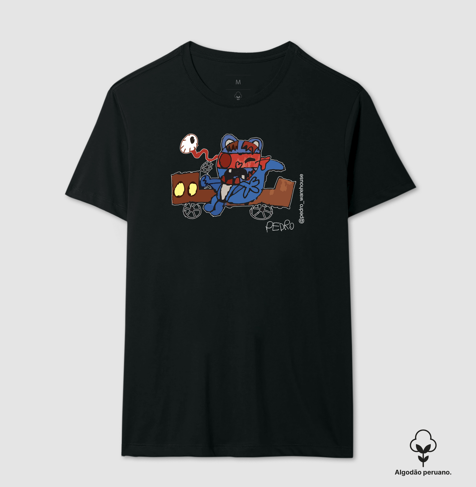 CAMISETA MASC/FEM - ESQUILO VOADOR