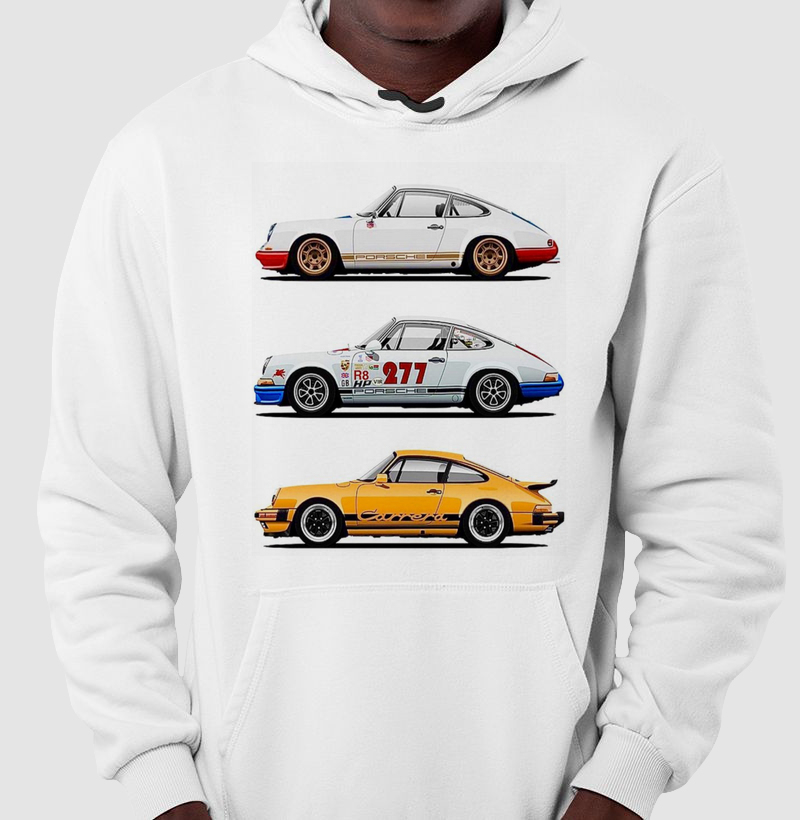 Moletom Porsches Clássicos
