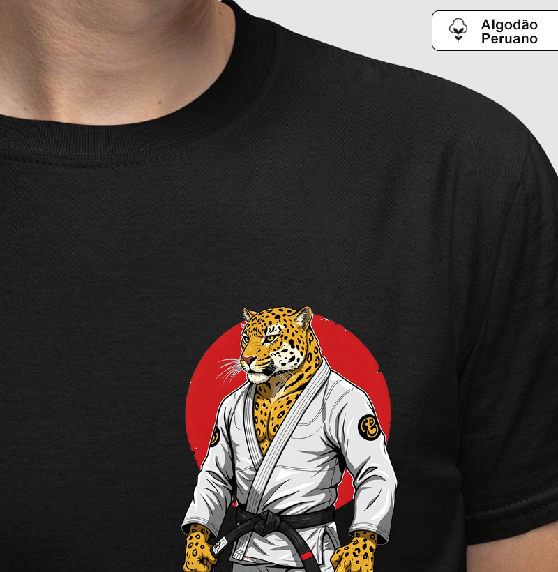 Onça Pintada - Jiu-Jitsu Lifestyle - Algodão Peruano