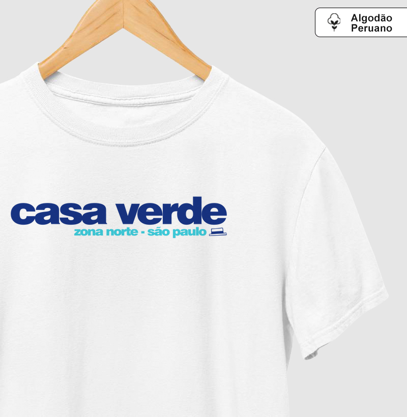 Casa Verde - Azul e Branco