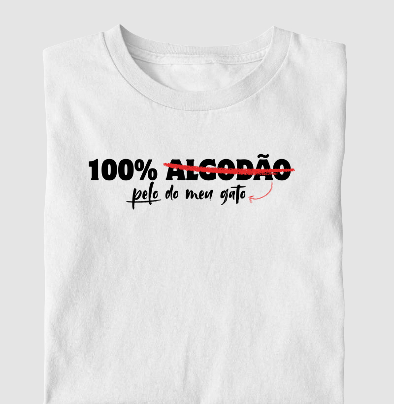 100% pelo de gato