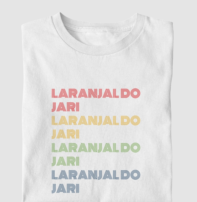 Laranjal do Jari Letreiro Retrô