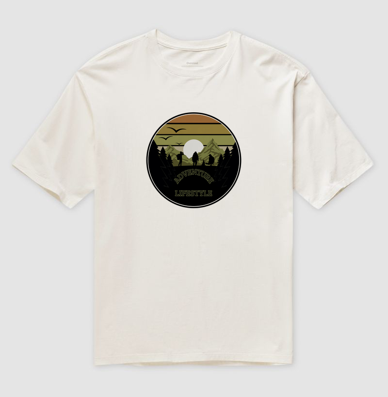 Camiseta Adventure Oversized