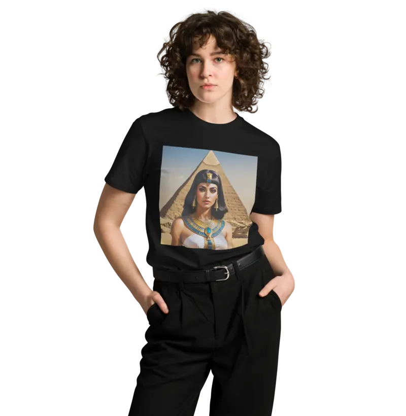Camiseta Arquétipo Cleópatra - Nobreza e Prosperidade!