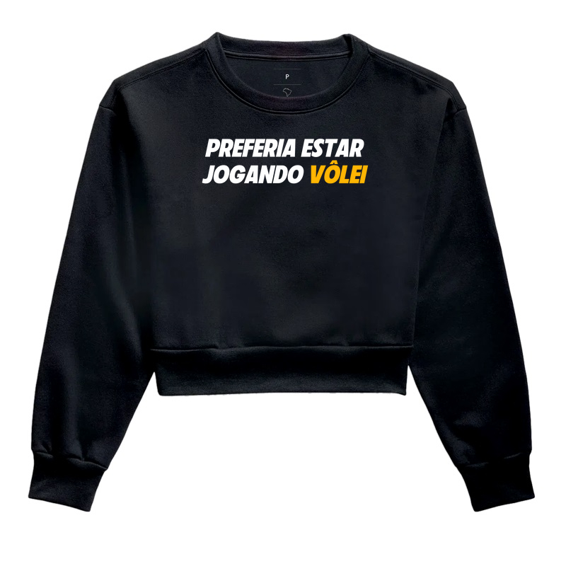 Preferia estar jogando vôlei