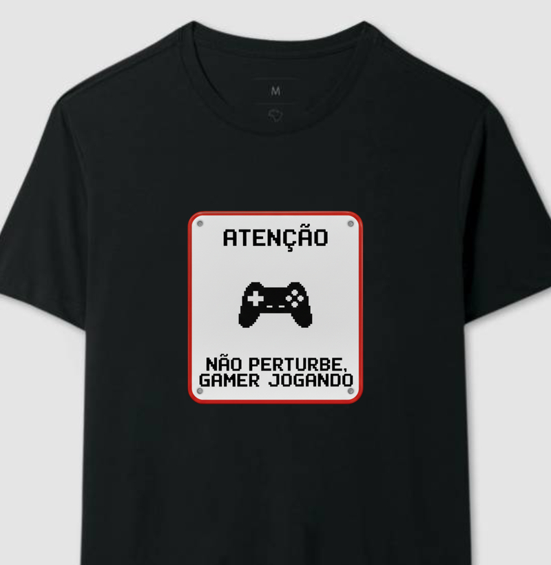 Não perturbe, Gamer jogando