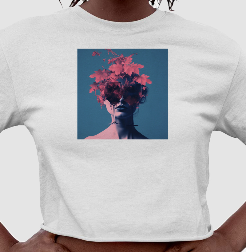 Camiseta Vinho na Alma