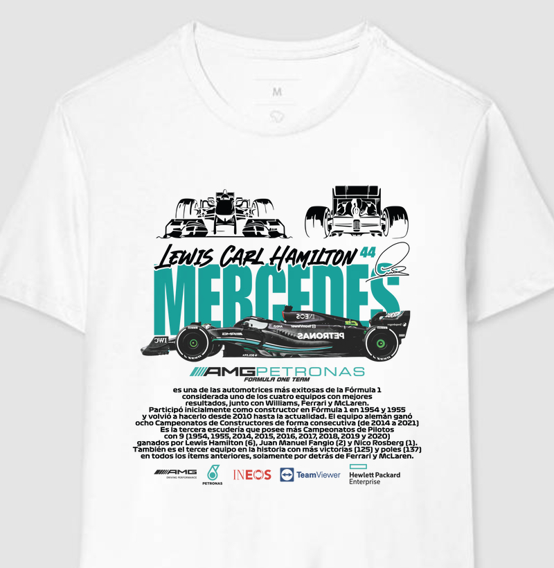 MERCEDES 44  -LEWIS CARL HAMILTON