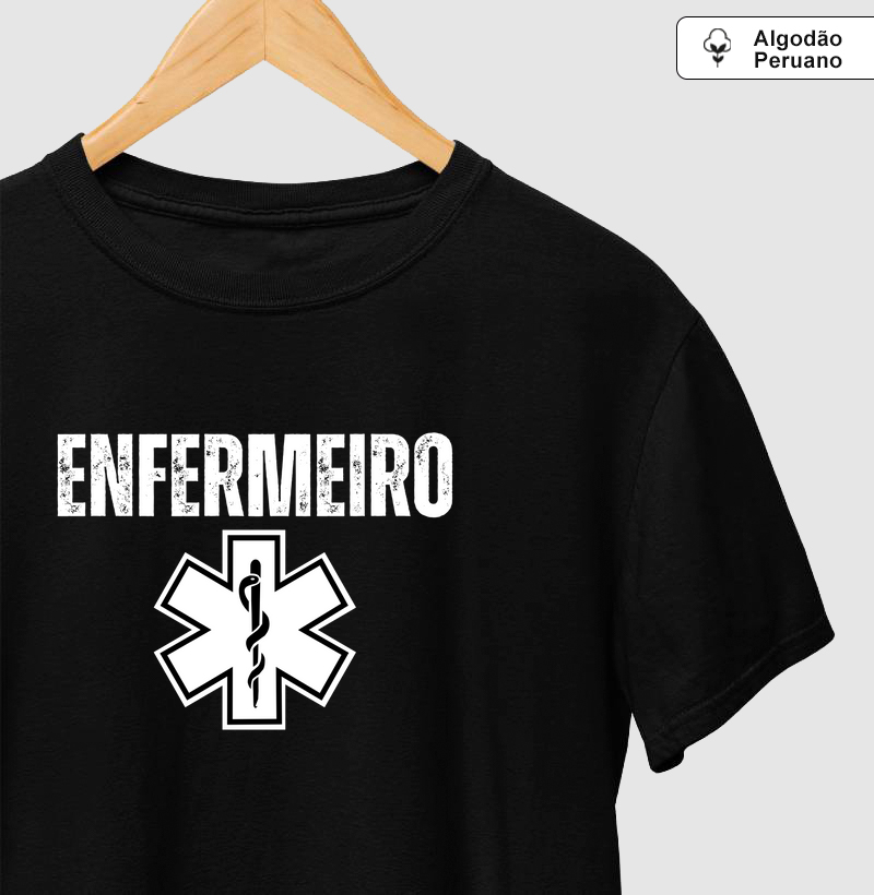 Camiseta Algodão Peruano – Enfermeiro(a)