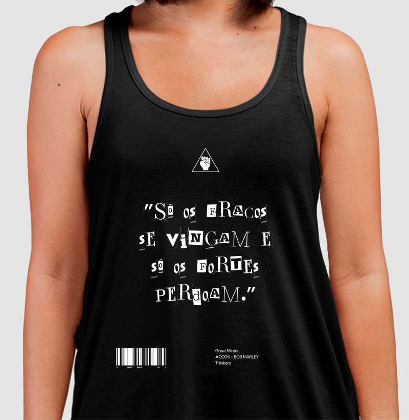 Regata Blackss - Pensadores Bob Marley