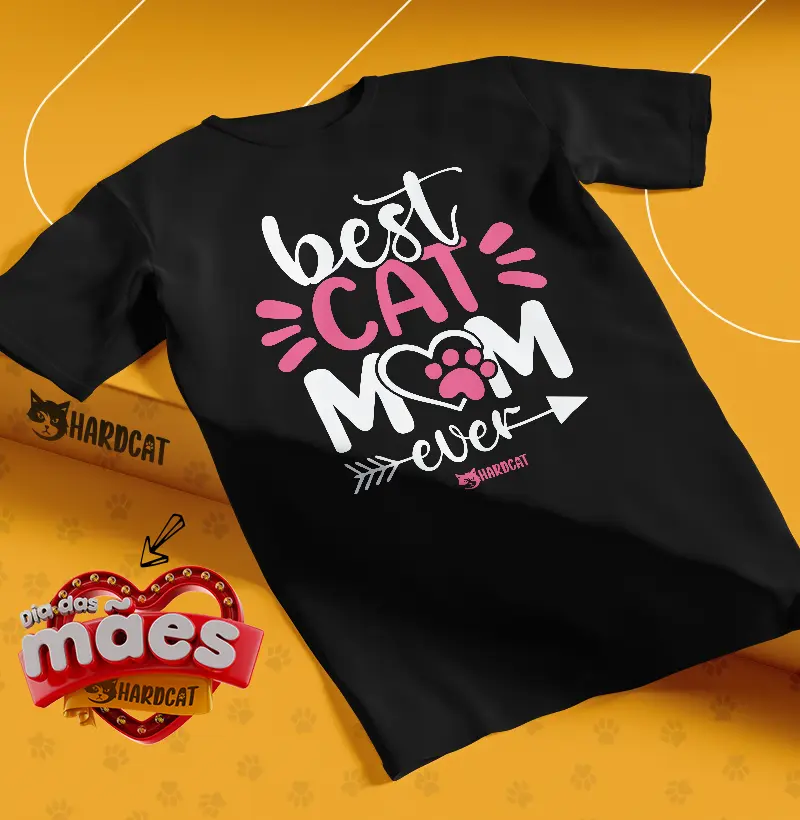 Camiseta Best Cat Mom Ever