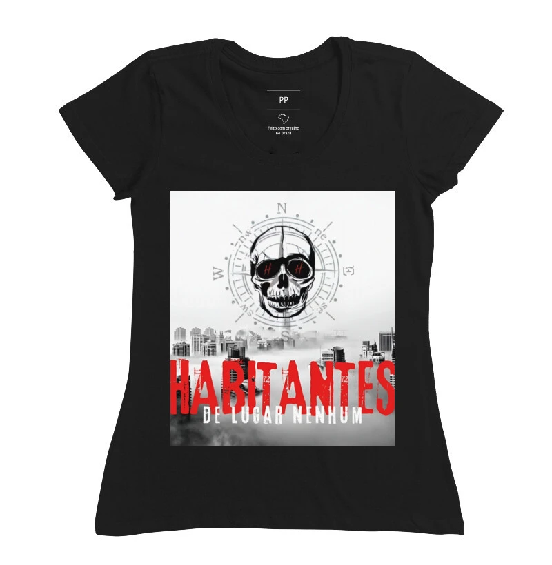 camisas banda habitantes de lugar