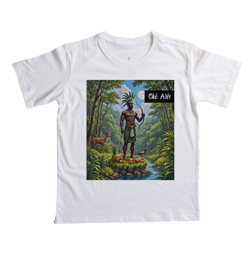 Camiseta Infantil - Oxóssi - Ilustração 5