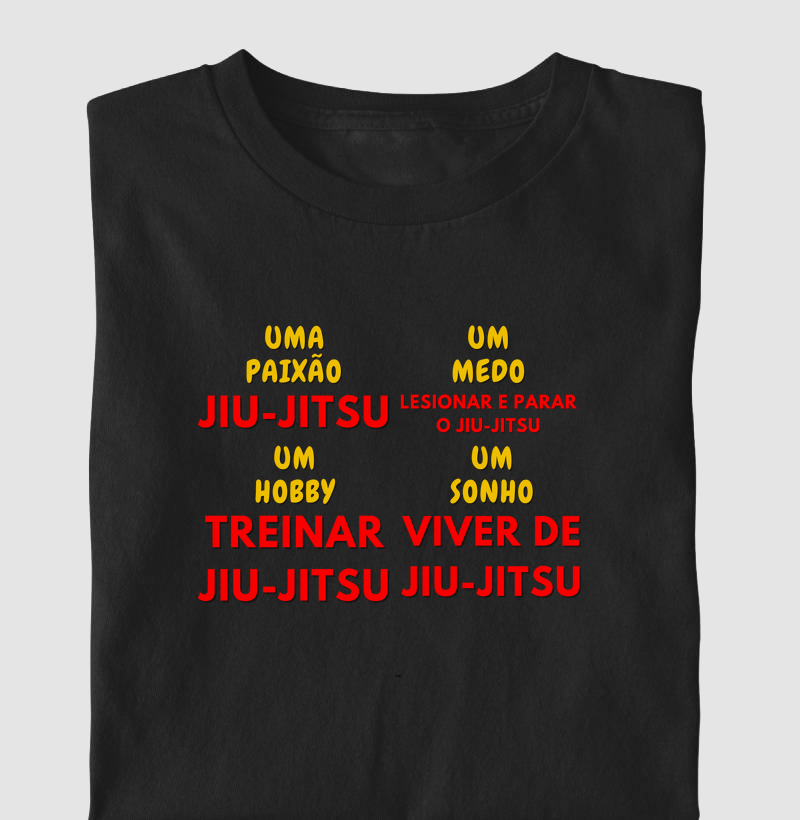 UMA PAIXÃO, UM MEDO, UM HOBBY, MU SONHO, JIU-JITSU