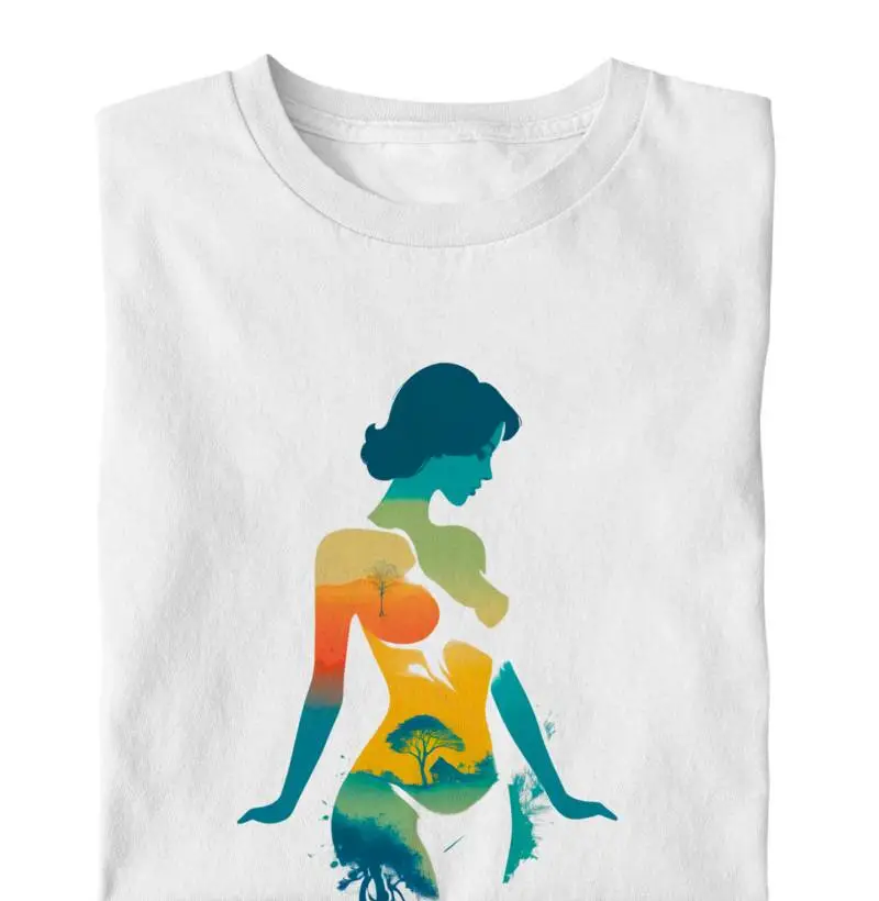 Camiseta Reserva Ink - Mulher Minimalista na Natureza