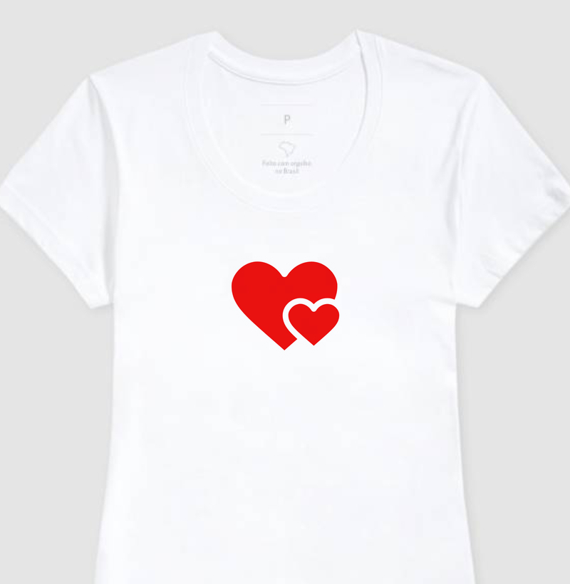 Camiseta Coração 