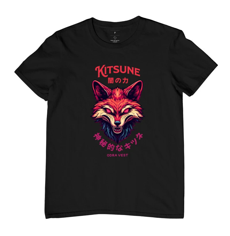 Camiseta Kitsune - Yami no chikara