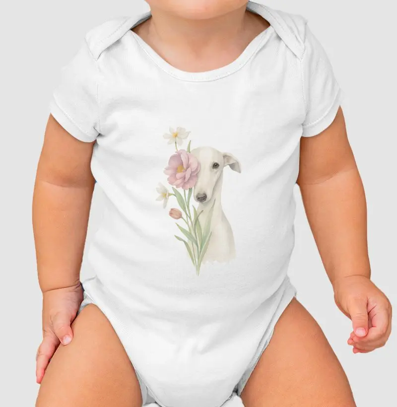 Galgo Inglês Floral