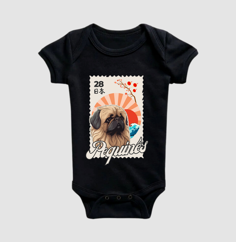 Camiseta Nihon Pequinês Dog Pulse