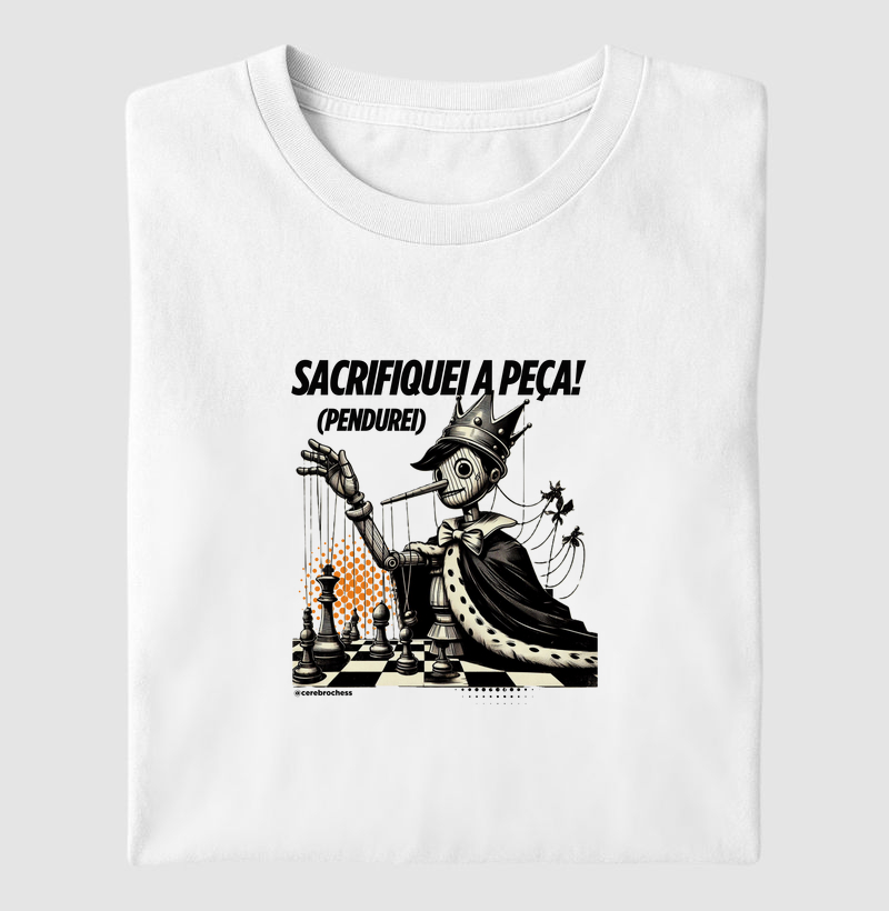 Sacrifiquei a peça (pendurei)