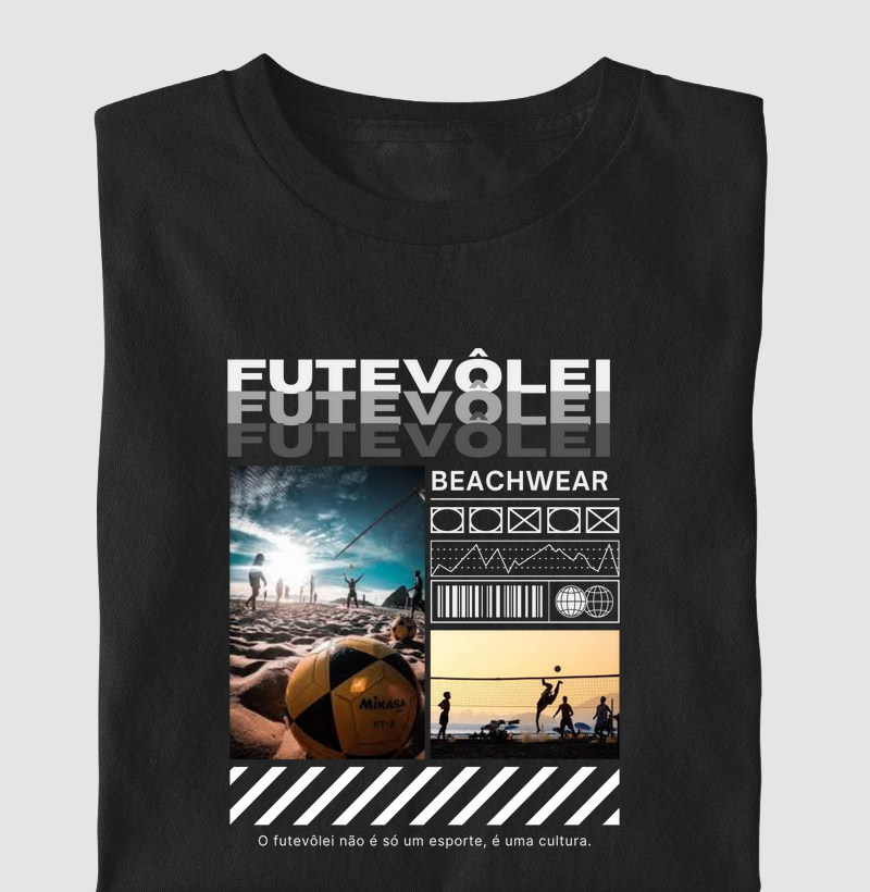 Camiseta futevôlei beachwear