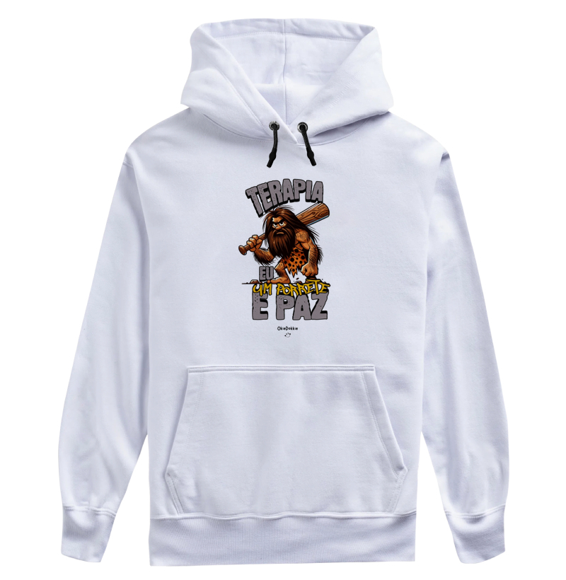 Terapia, eu, um porrete e paz