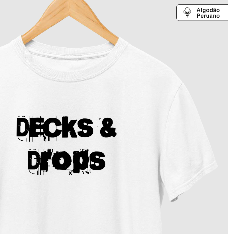 Camiseta Premium GlideWear Decks & Drops 