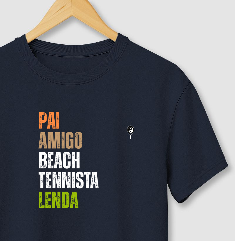 Pai Amigo Beach Tennista Lenda