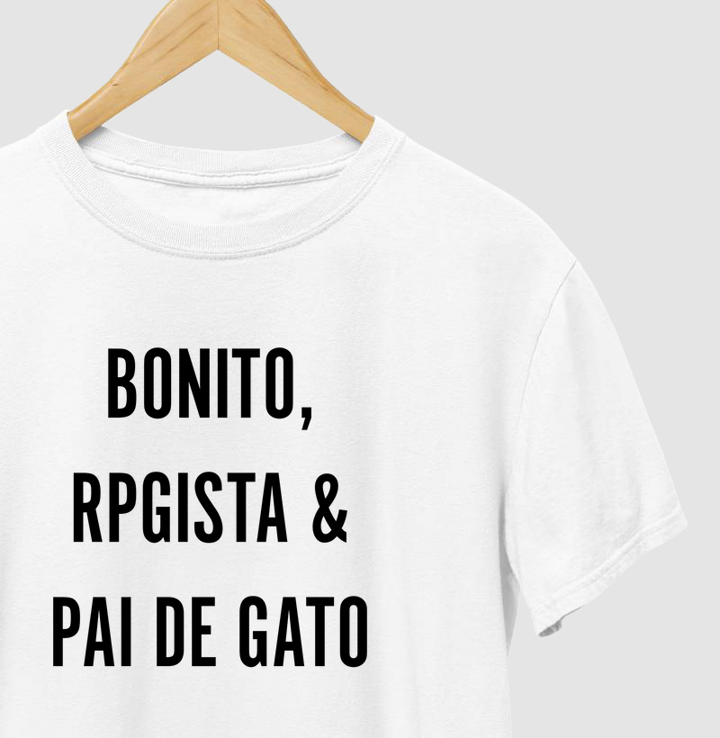 Bonito, RPGista e Pai de Gato
