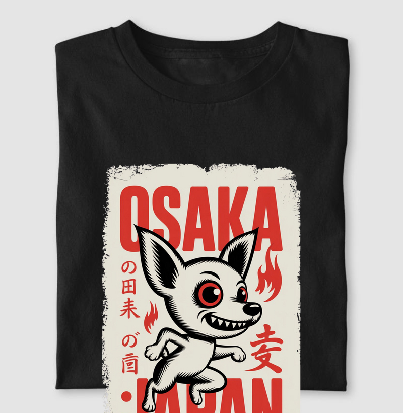 Camiseta "Fúria de Osaka" - Chihuahua