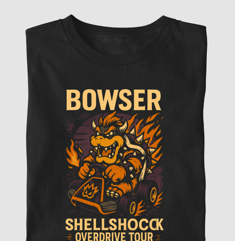 Bowser Shellshock Mario Kart Rock Collection
