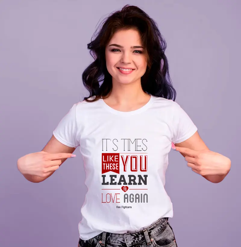 Camiseta It's times like these