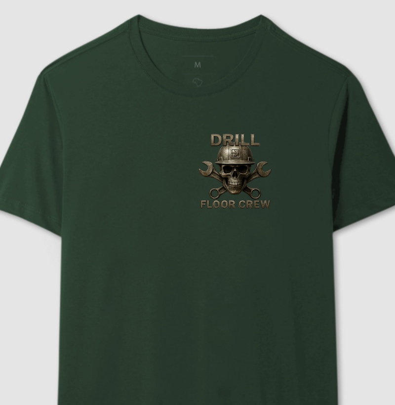 Drill Floor Crew – A Caveira da Perfuração no Peito