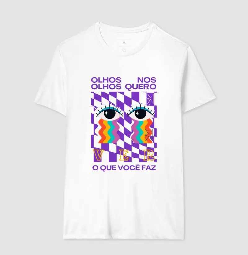 Camisetão Oversized - Olhos nos Olhos