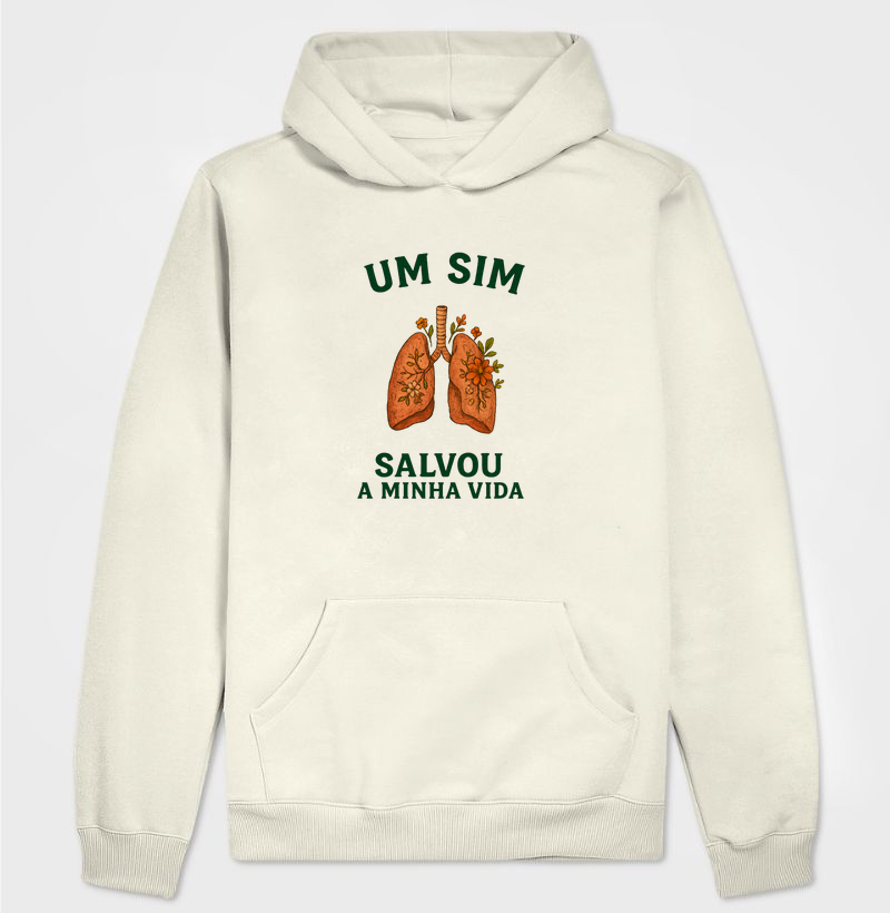 Um sim salvou a minha vida (pulmão)