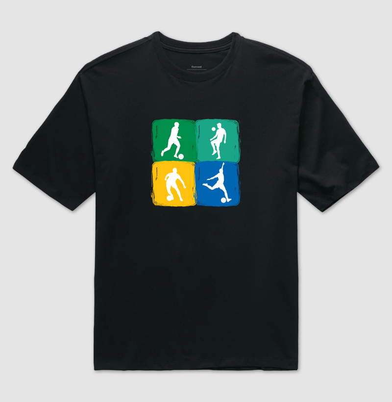Camisa - Futebol arte cor