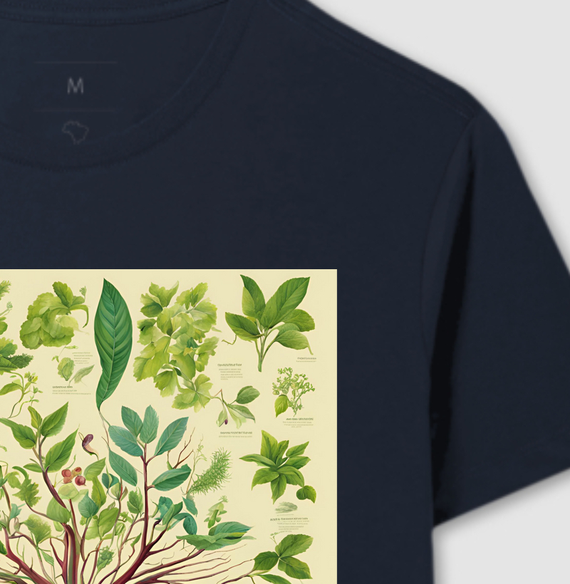 Camiseta Fitoquímica e Ciências das Plantas 
