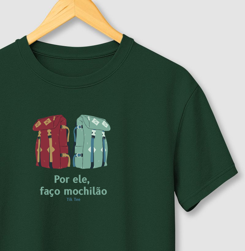 Por ele, faço mochilão