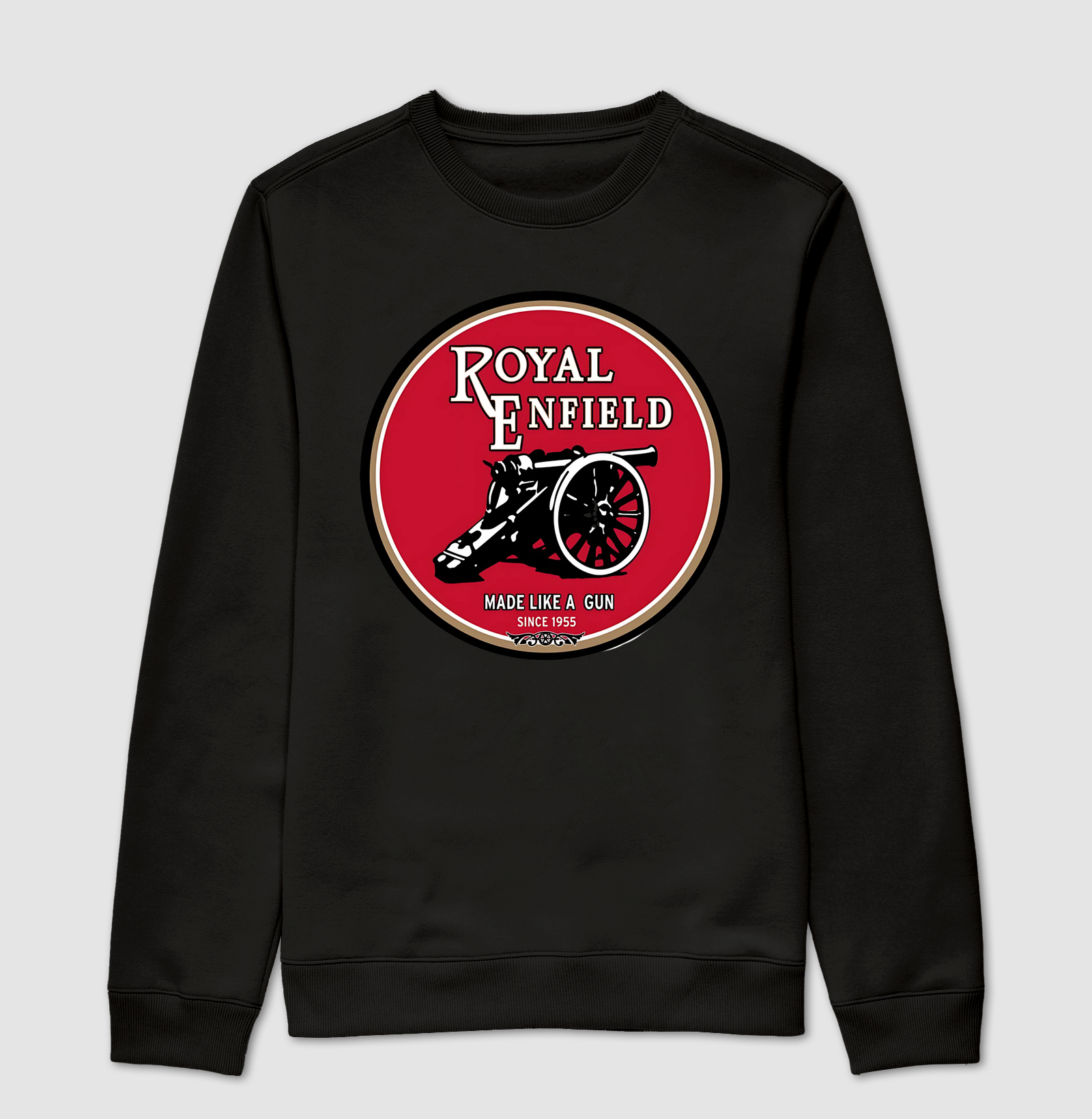 Suéter Moletom Royal Enfield Made Like a Gun