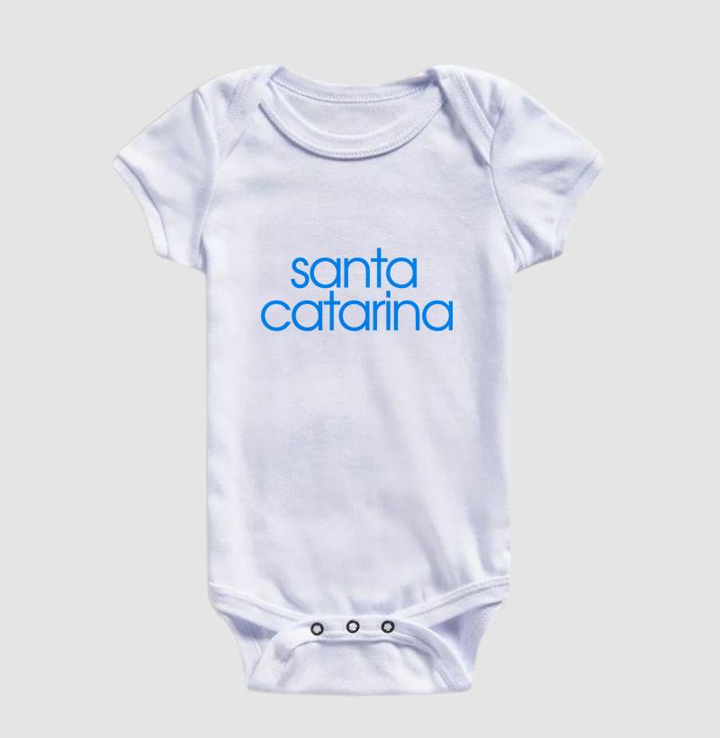 Santa Catarina Estampa Azul