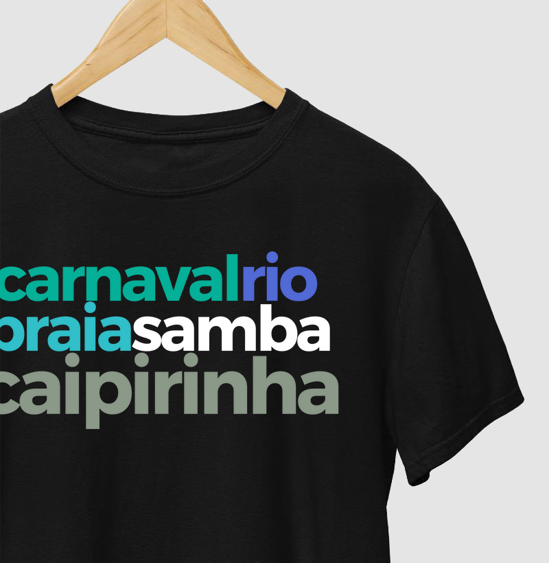 Camiseta Carnaval Rio