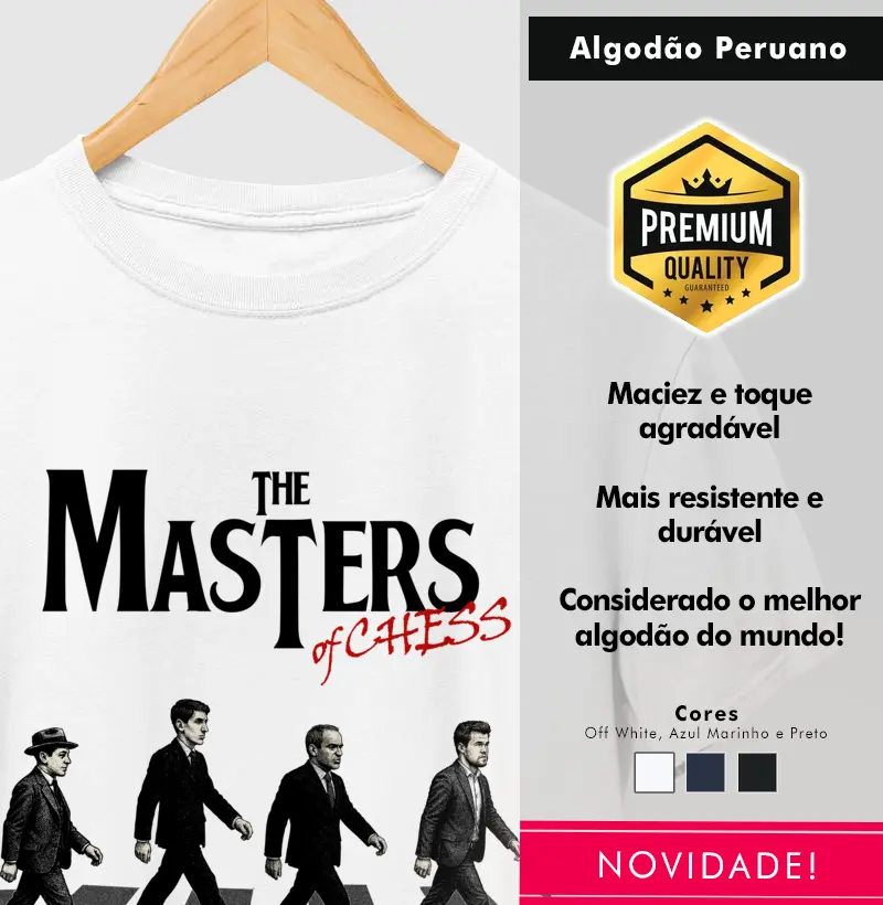 The masters of chess - Carlsen, Kasparov, Fischer, Capablanca