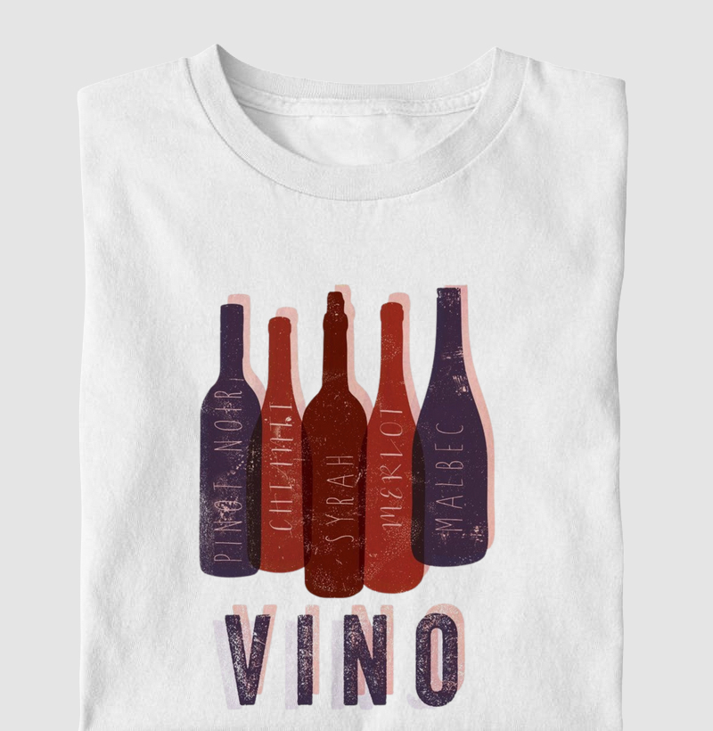 Camiseta Vino