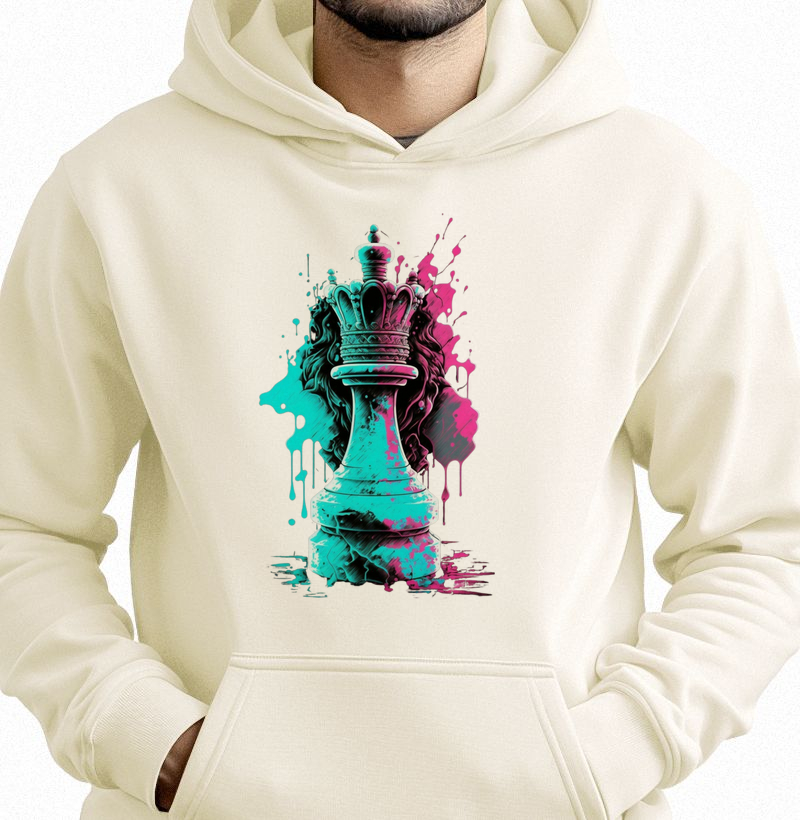 moletom peça de xadrez