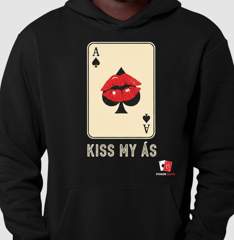 Moletom Capuz Kiss My Ás