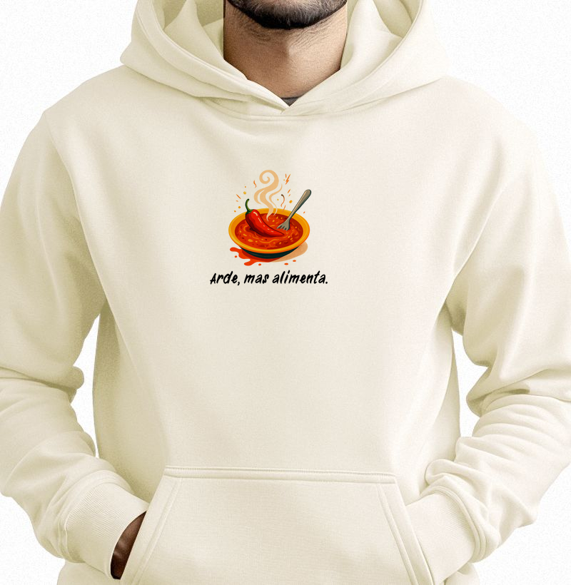 Arde, mas alimenta.