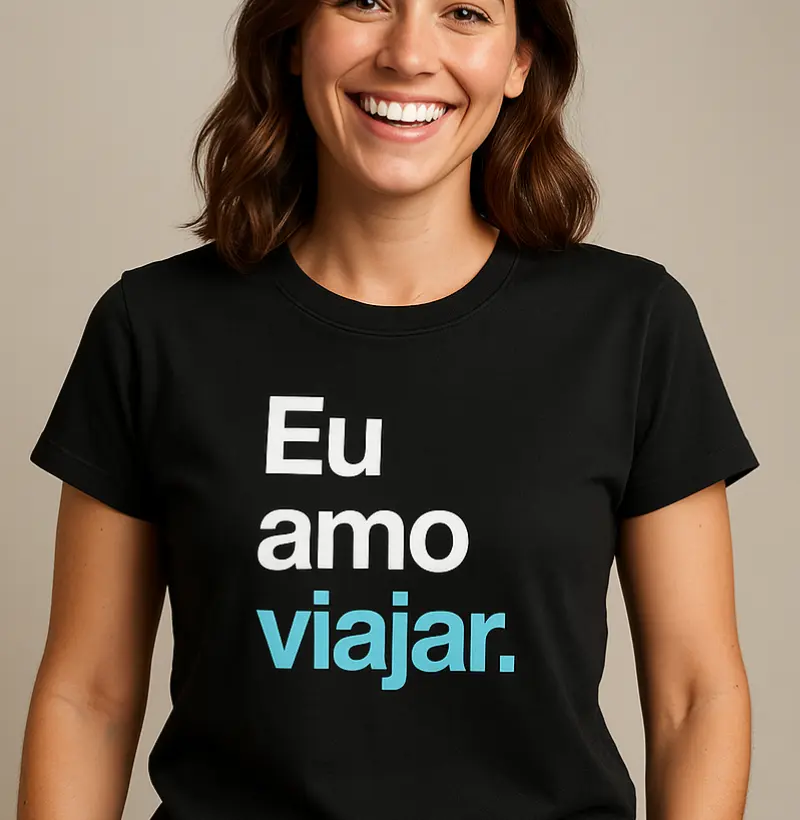 Eu amo viajar