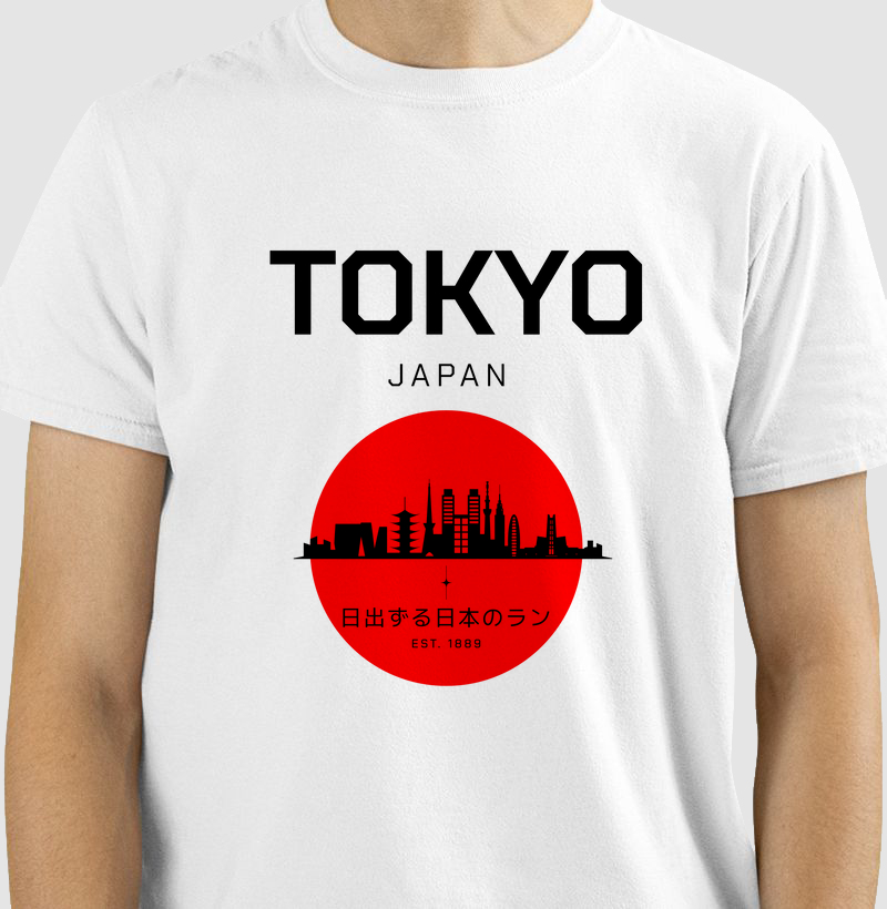 Camiseta Metrópole Japonesa | Tee Original
