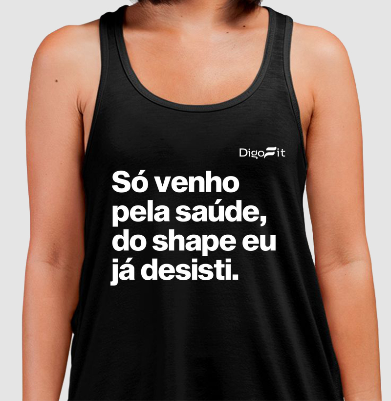 REGATA ACADEMIA SÓ VENHO PELA SAÚDE